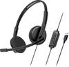 Creative HS-220 On Ear Headset kabelgebunden Stereo Schwarz Mikrofon-Rauschunterdrückung Lautstärkeregelung, Mikrofon-Stummschaltung