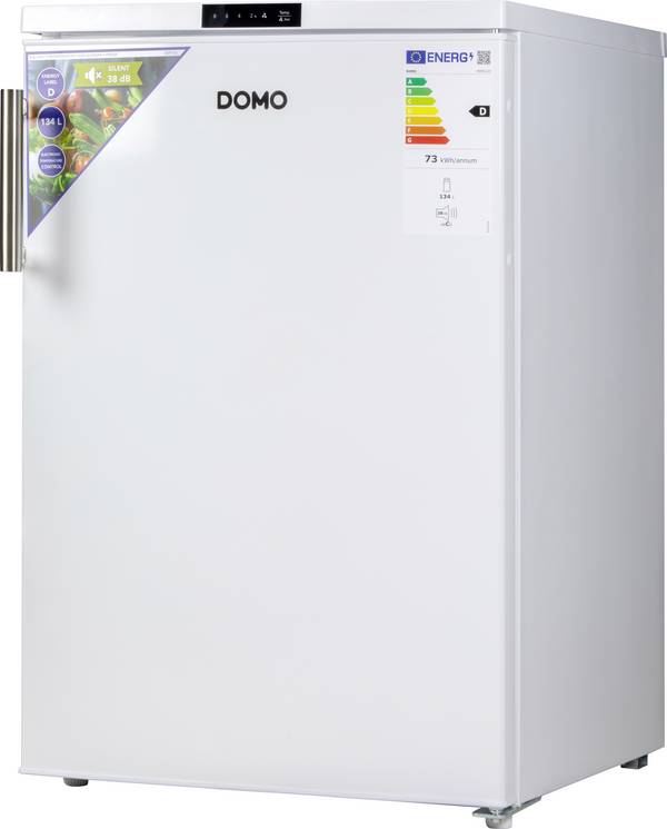 DOMO DO91123 Kühlschrank EEK: D (A - G) 134 l Standgerät Weiß