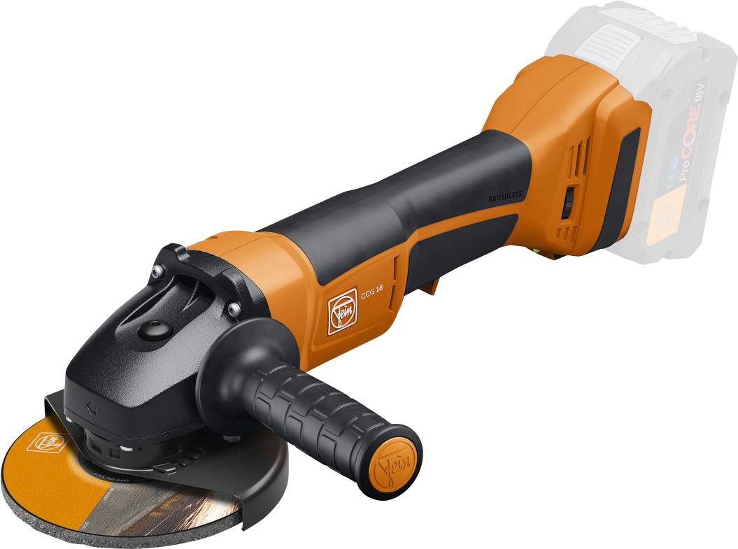 Fein CCG18-115-12PD AS 71221761000 Vinkelslip batteridriven 115 mm exkl. batteri/laddare, Utan laddare 18 V