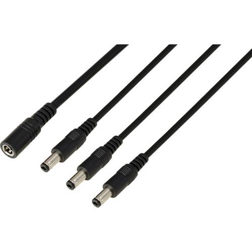 Thumbnail - TRU COMPONENTS TC-13232708 DC-Steckverbinder Buchse - Stecker 5.5 mm 2.1 mm 41.2 cm 1 St.