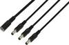 TRU COMPONENTS TC-13232708 DC-Steckverbinder Buchse - Stecker 5.5 mm 2.1 mm 41.2 cm 1 St.