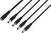 TRU COMPONENTS TC-13232712 DC-Steckverbinder Buchse - Stecker 5.5 mm 2.1 mm 41.2 cm 1 St.