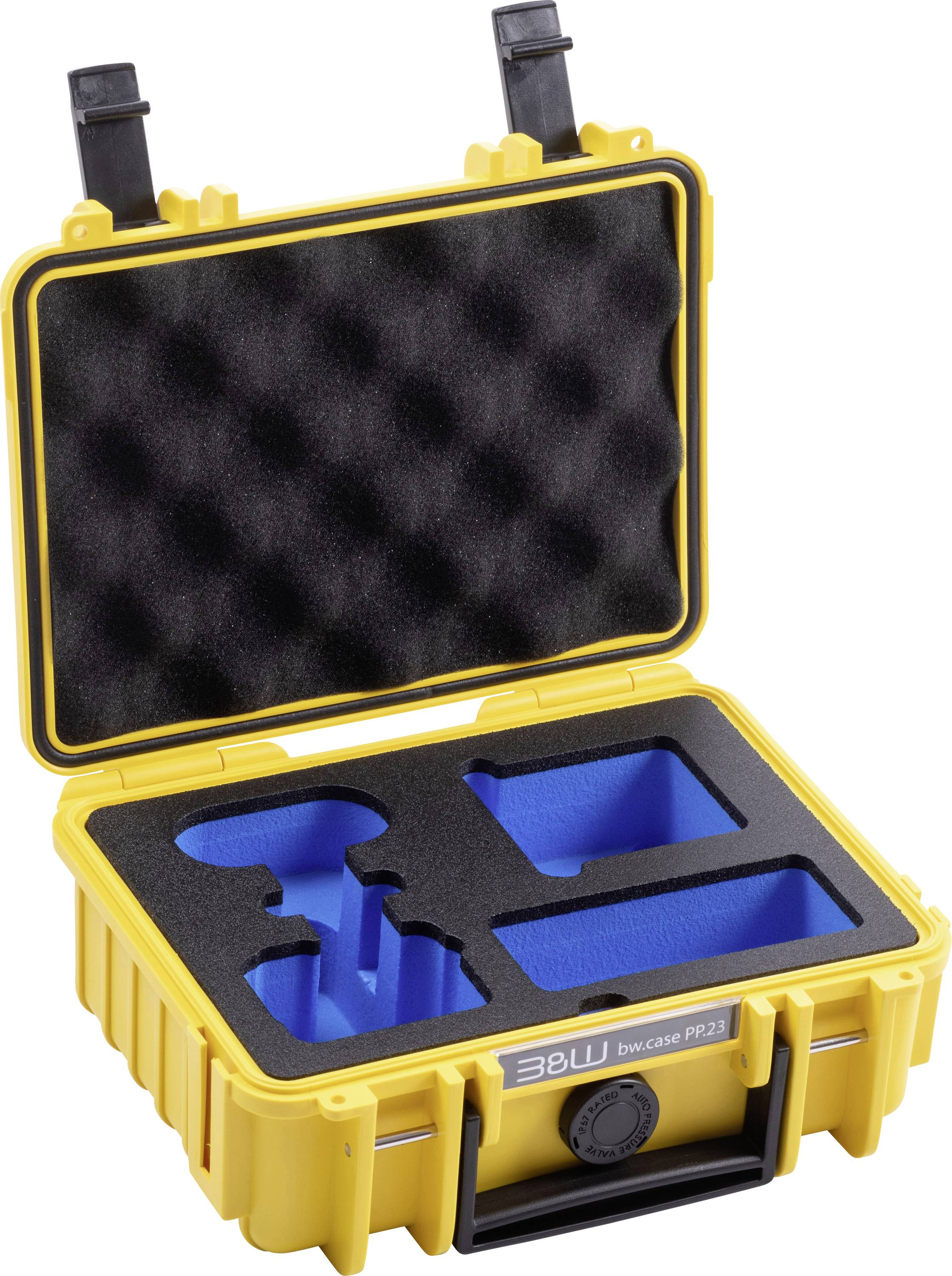 B & W International Transportkoffer action.case PP.23.GO3 2.3 l (B x H x T) 230 x 90 x 180 mm Gelb PP.23.Y.GO3