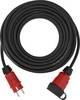 Brennenstuhl 9161250110 Strom Verlängerungskabel 16 A Schwarz, Rot 25 m H07RN-F 3G 1,5 mm²