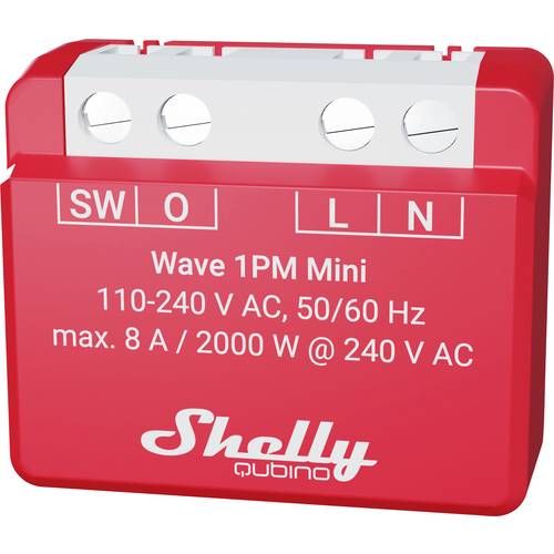 Thumbnail - Shelly Shelly Qubino Wave 1PM Mini Schalt-Messaktor Z-Wave