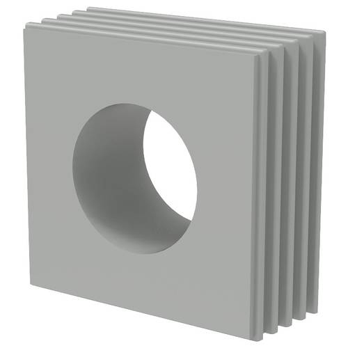 nVent HOFFMAN CCFGL26 Kabeleinführungstülle mit Biegeschutztrompete Kunststoff 10 St.