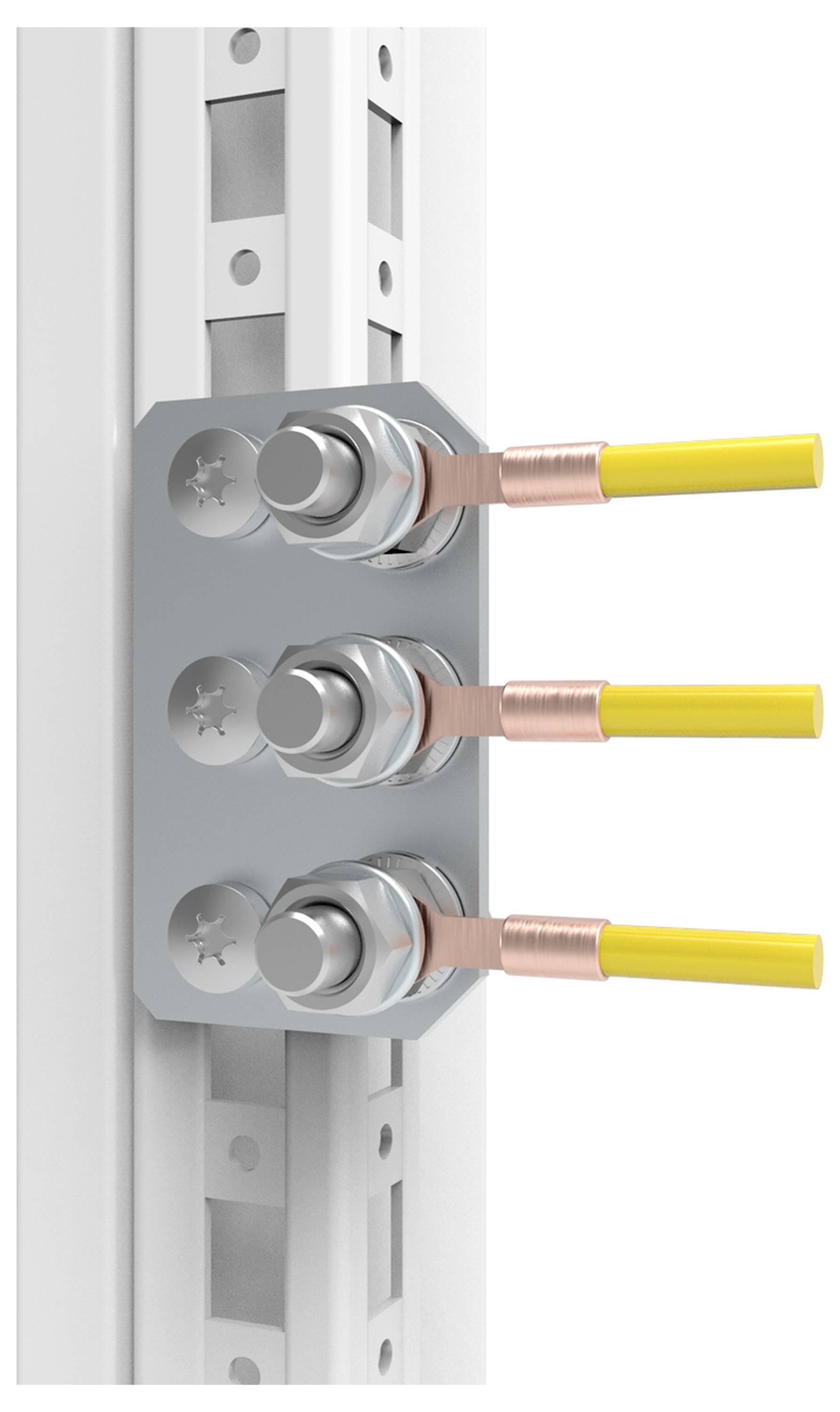 nVent HOFFMAN ECFP08 (VE5) ECFP08 (VE5) Erdungspunkt (B x H x T) 42 x 70 x 3 mm 5 St.
