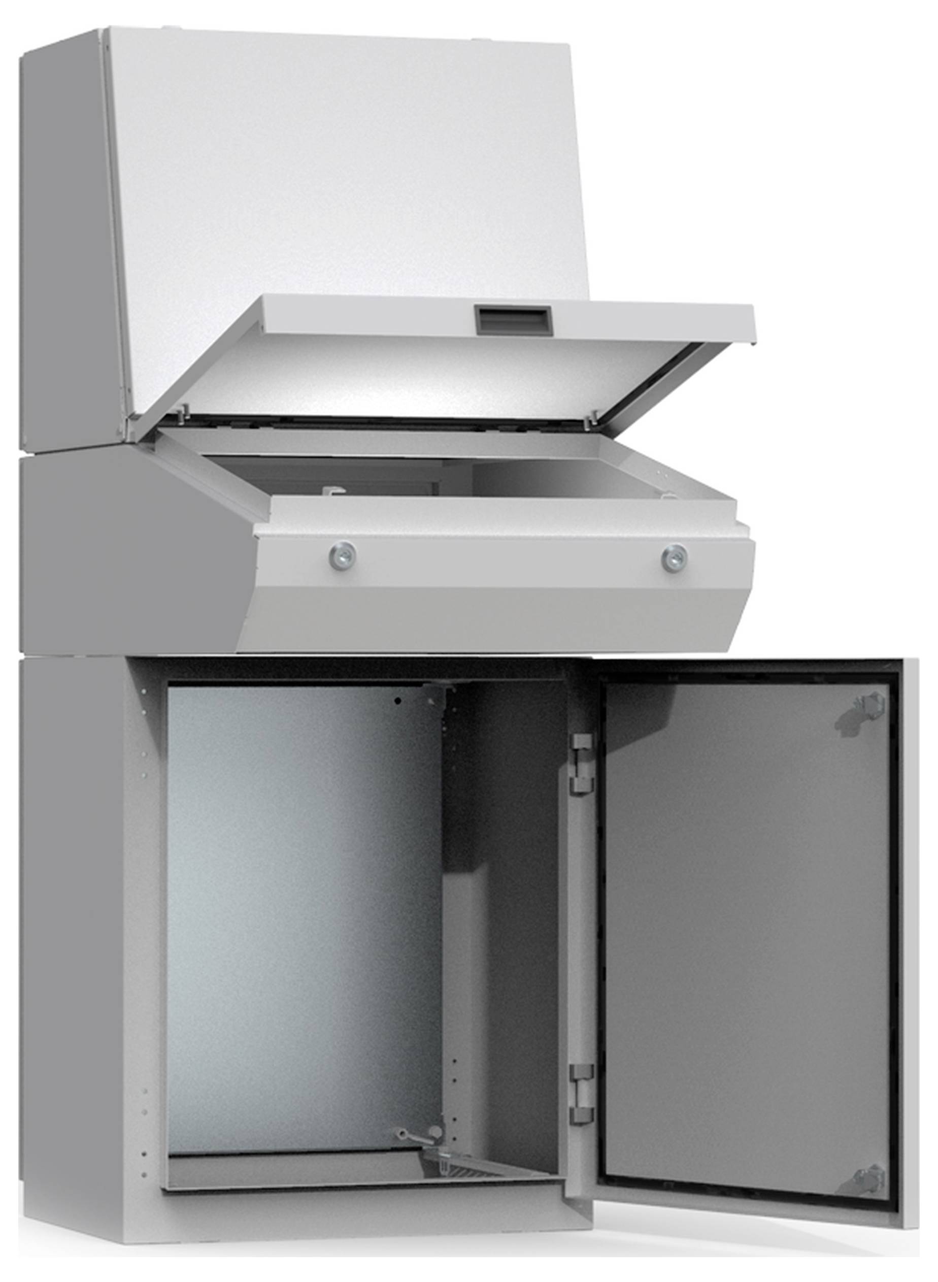 nVent HOFFMAN MPC061R5 MPC061R5 Pultvorbau (B x H x T) 600 x 500 x 494 mm Stahl Grau 1 St.