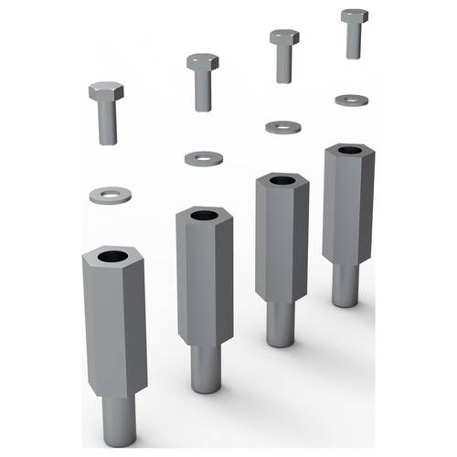 nVent HOFFMAN CVK15 (VE4) CVK15 (VE4) Befestigungssatz Stahl 4 St.