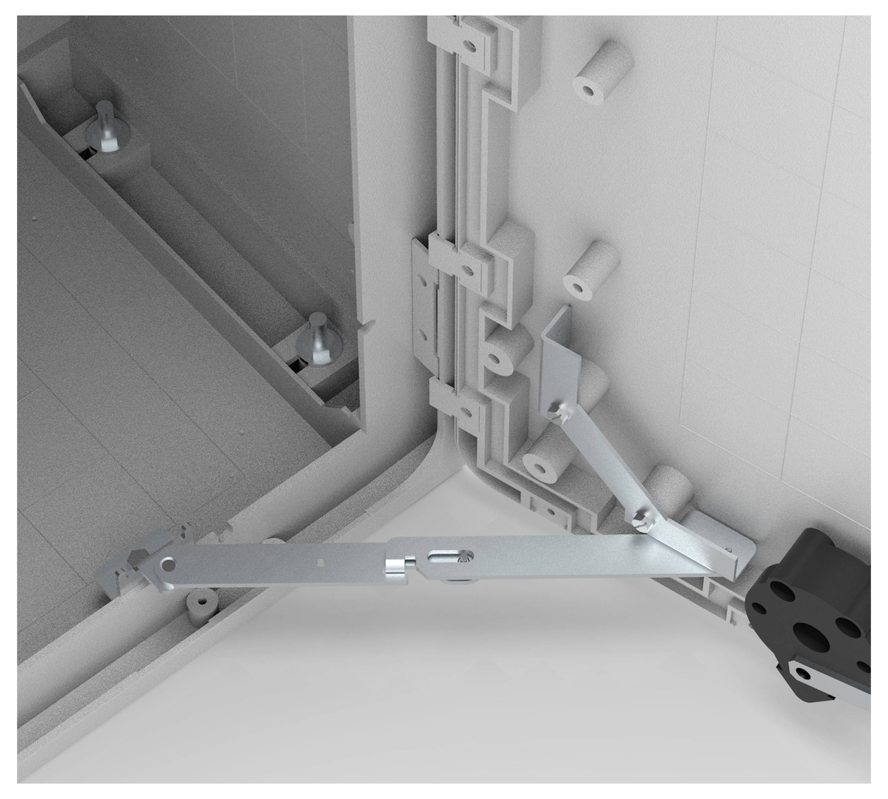nVent HOFFMAN UDS01 UDS01 Türarretierung Kunststoff 1 St.