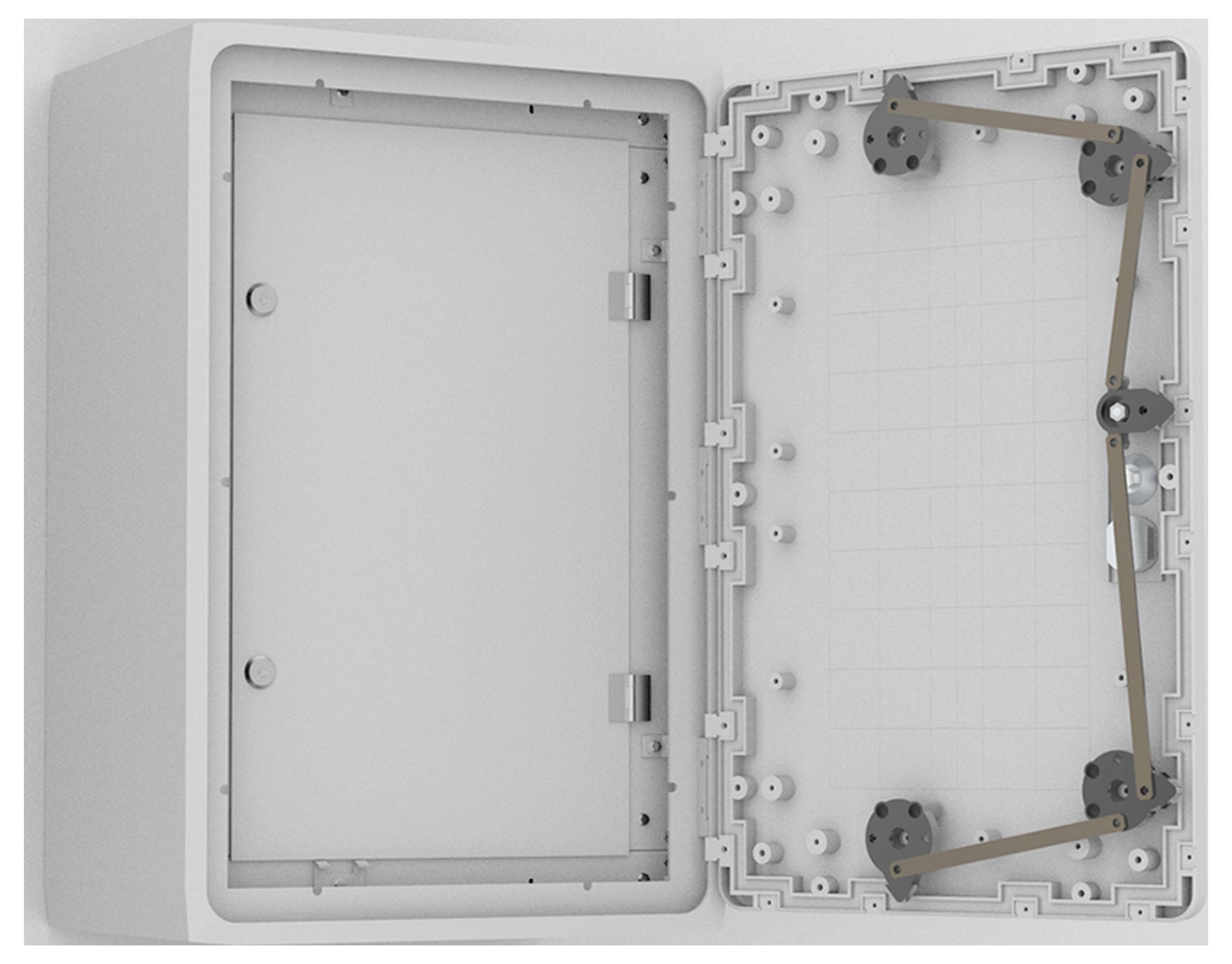 nVent HOFFMAN UID7575 UID7575 Innentür (B x H) 750 mm x 750 mm Stahl Grau 1 St.