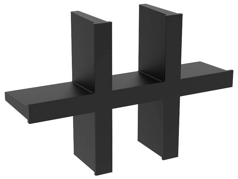 nVent HOFFMAN CCFD2 CCFD2 Teilfrontplatte (B x H x T) 45 x 25 x 17.7 mm Kunststoff 5 St.