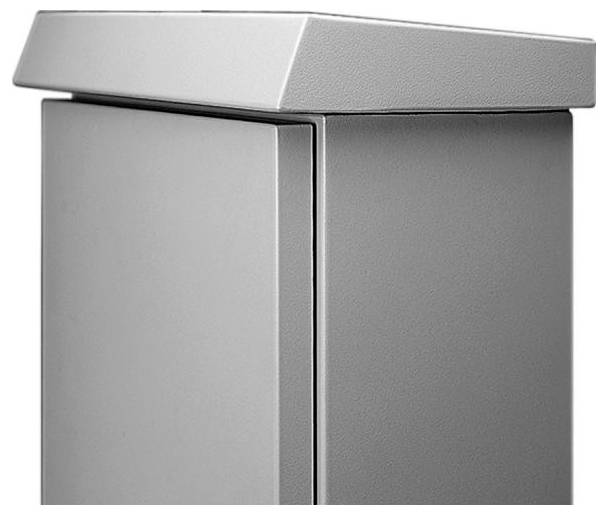 nVent HOFFMAN A6040SS6TSE 19 Zoll Netzwerkschrank-Regendach Edelstahl