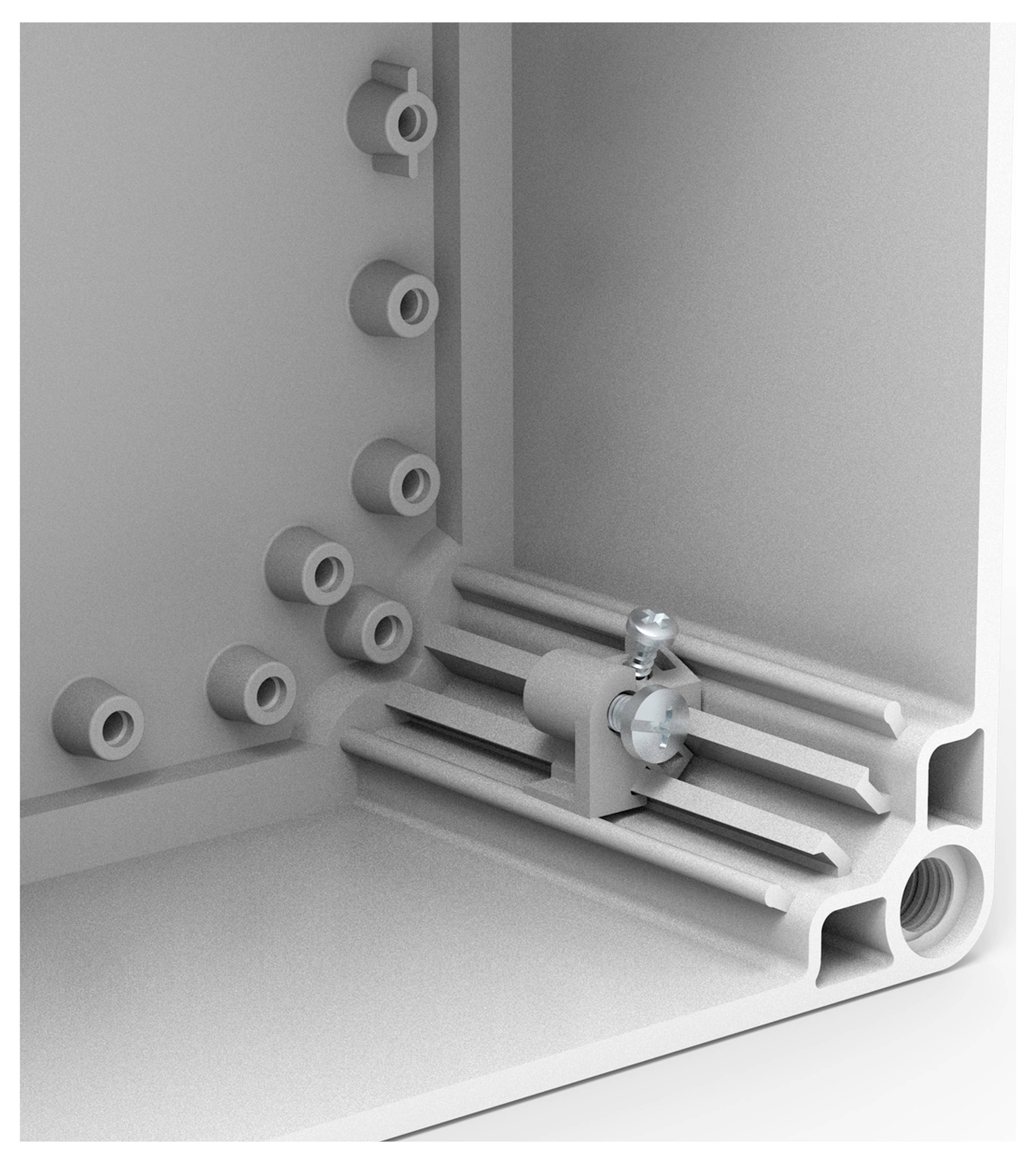 nVent HOFFMAN OELA1.04E (VE4) OELA1.04E (VE4) Tiefenverstellungssatz 4 St.