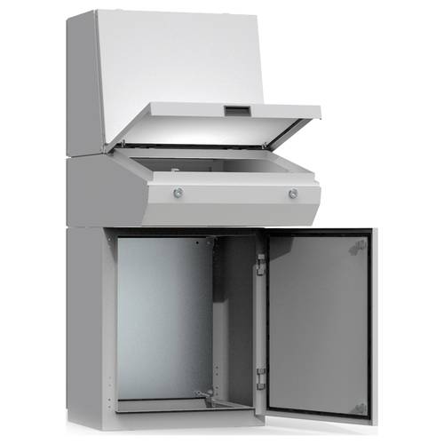 Thumbnail - nVent HOFFMAN MPC063R5 Pultvorbau (B x H x T) 600 x 700 x 500 mm Stahl Grau 1 St.