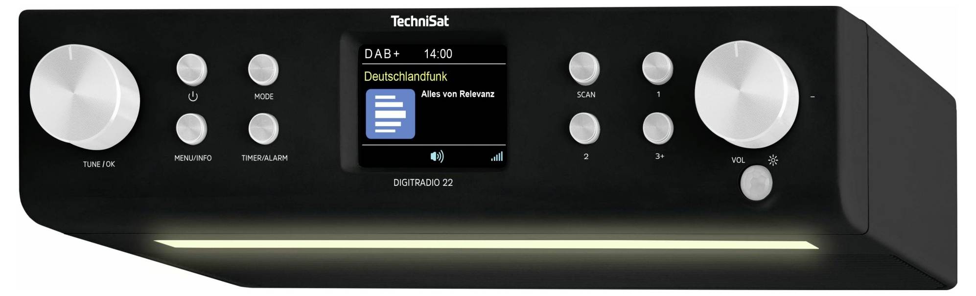TechniSat DIGITRADIO 22 - Radio de cuisine avec capteur de
