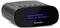 Schwarzes Digitalradio mit Display zeigt 'Deutschlandfunk – Alles von Relevanz'. Obere Tastenleiste, modernes Design.