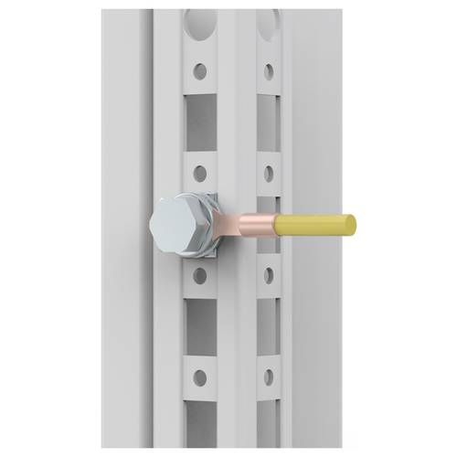 nVent HOFFMAN ECF08 (VE10) ECF08 (VE10) Erdungsverbindung (B x H x T) 381 x 13 x 8 mm 10 St.