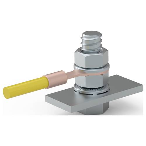 nVent HOFFMAN ECP06 (VE10) ECP06 (VE10) Erdungsverbindung (B x H x T) 381 x 13 x 8 mm 10 St.