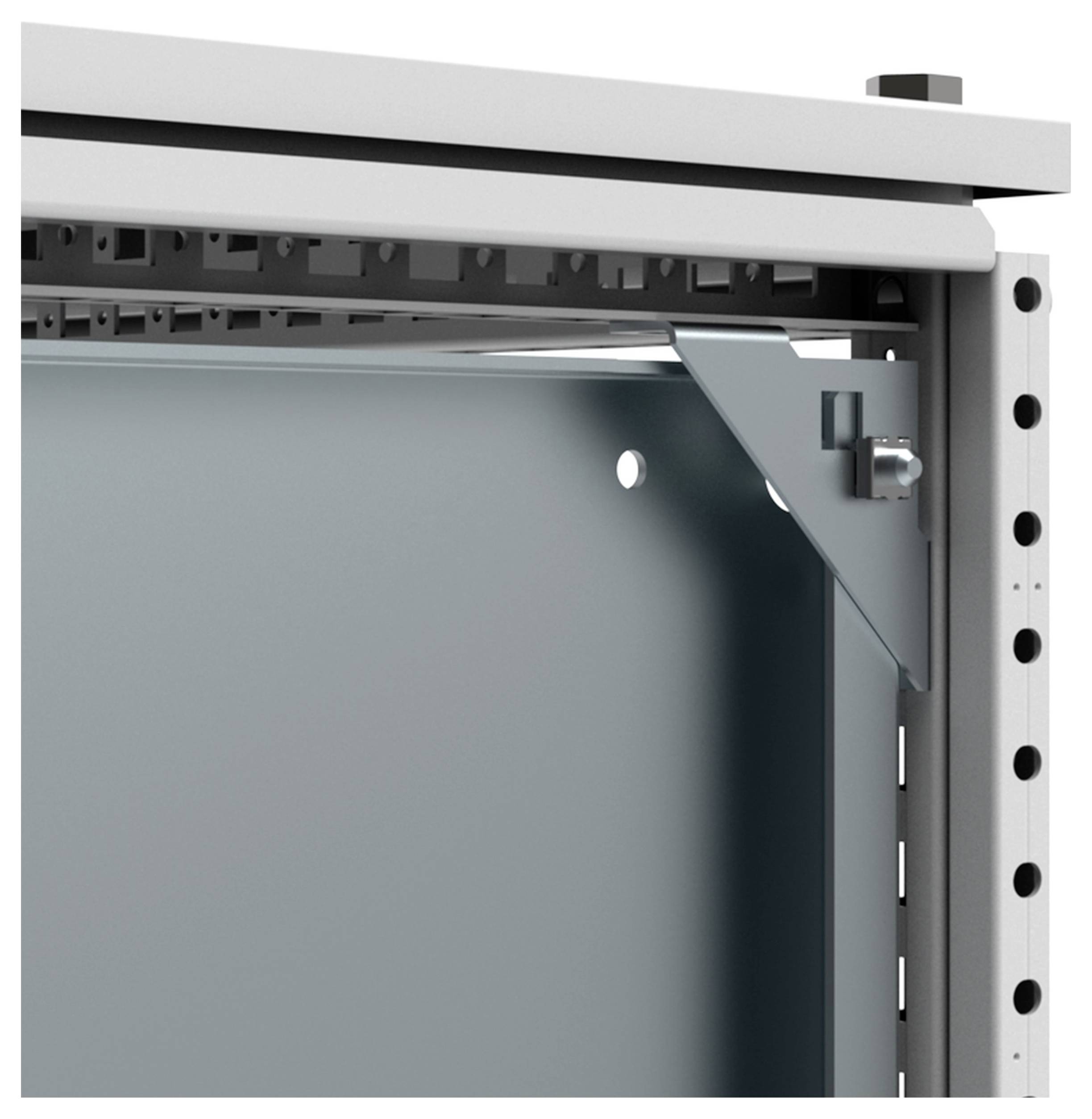 nVent HOFFMAN MPS04 (VE4) Montageplatte (B x H x T) 77 x 77 x 23 mm Stahl 4 St.