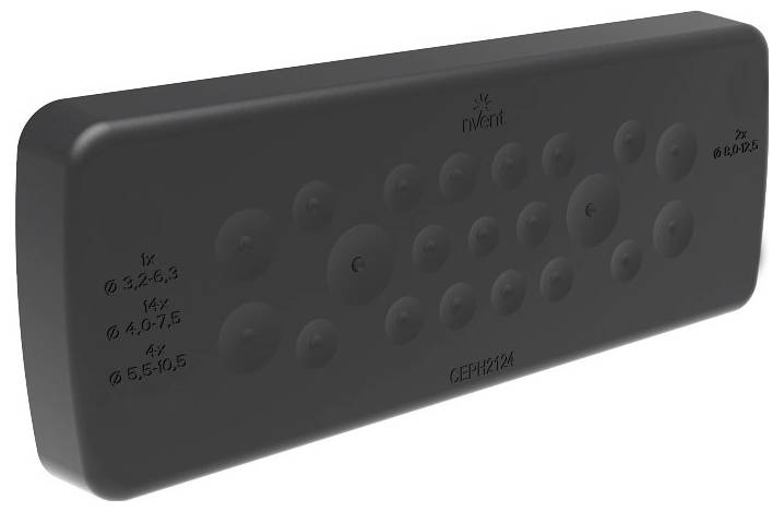 nVent HOFFMAN CEPH2024 Kabeleinführung Kunststoff Messing 1 St.