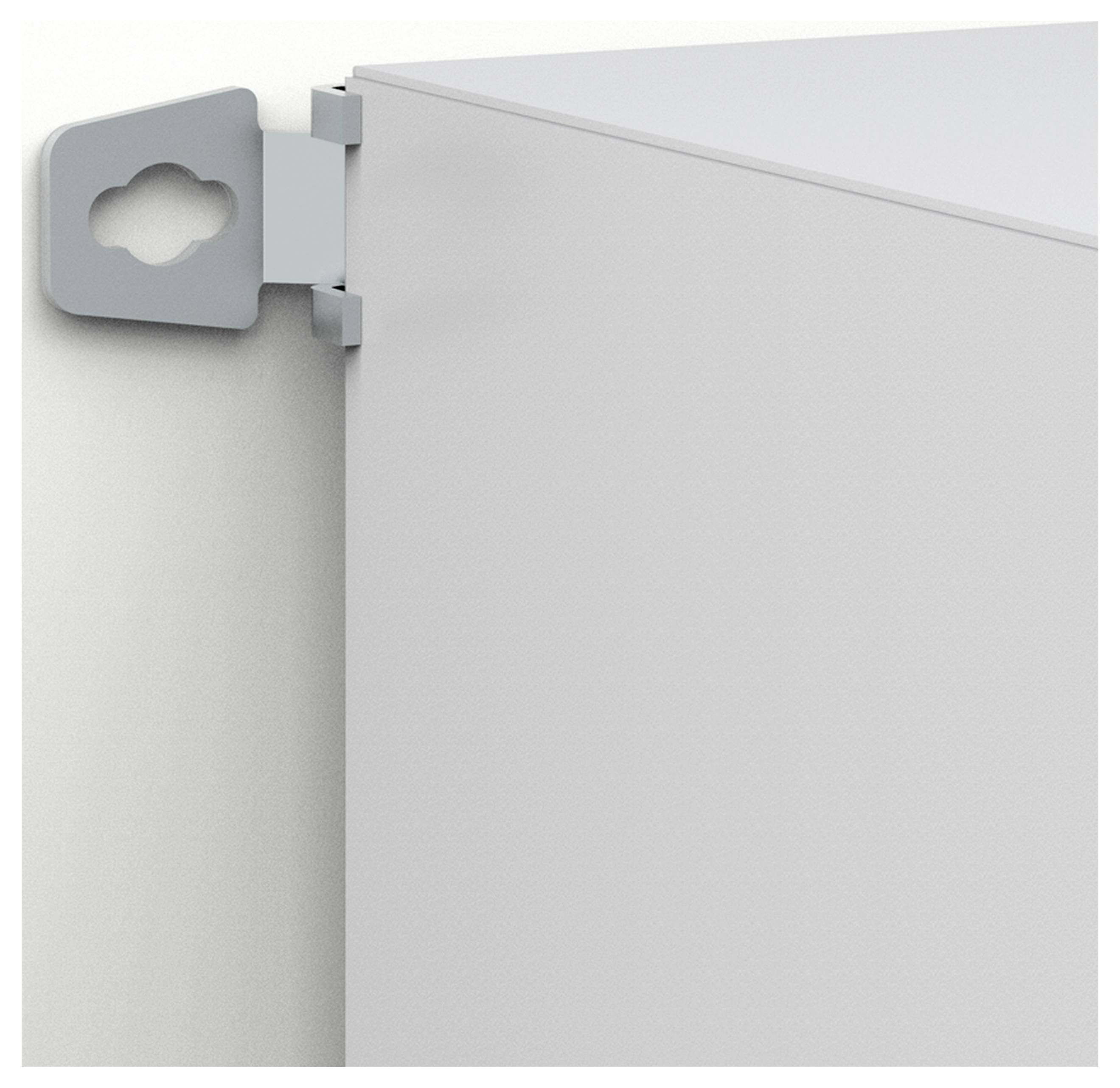 nVent HOFFMAN AW41(VE4) (VE4) AW41(VE4) (VE4) Wandbefestigungslaschen (B x H x T) 76 x 36 x 21 mm Stahl 4 St.