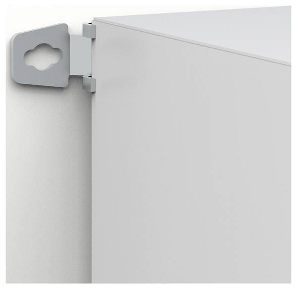 nVent HOFFMAN AW41(VE4) (VE4) AW41(VE4) (VE4) Wandbefestigungslaschen (B x H x T) 76 x 36 x 21 mm Stahl 4 St.