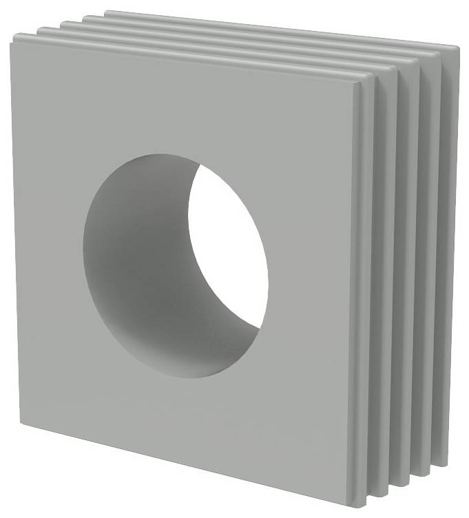 nVent HOFFMAN CCFGL14 Kabeleinführungstülle mit Biegeschutztrompete Kunststoff 10 St.