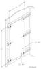nVent HOFFMAN A20SMP3GE Montageplatte (B x H) 300 mm x 2000 mm Stahl 1 St. Piece