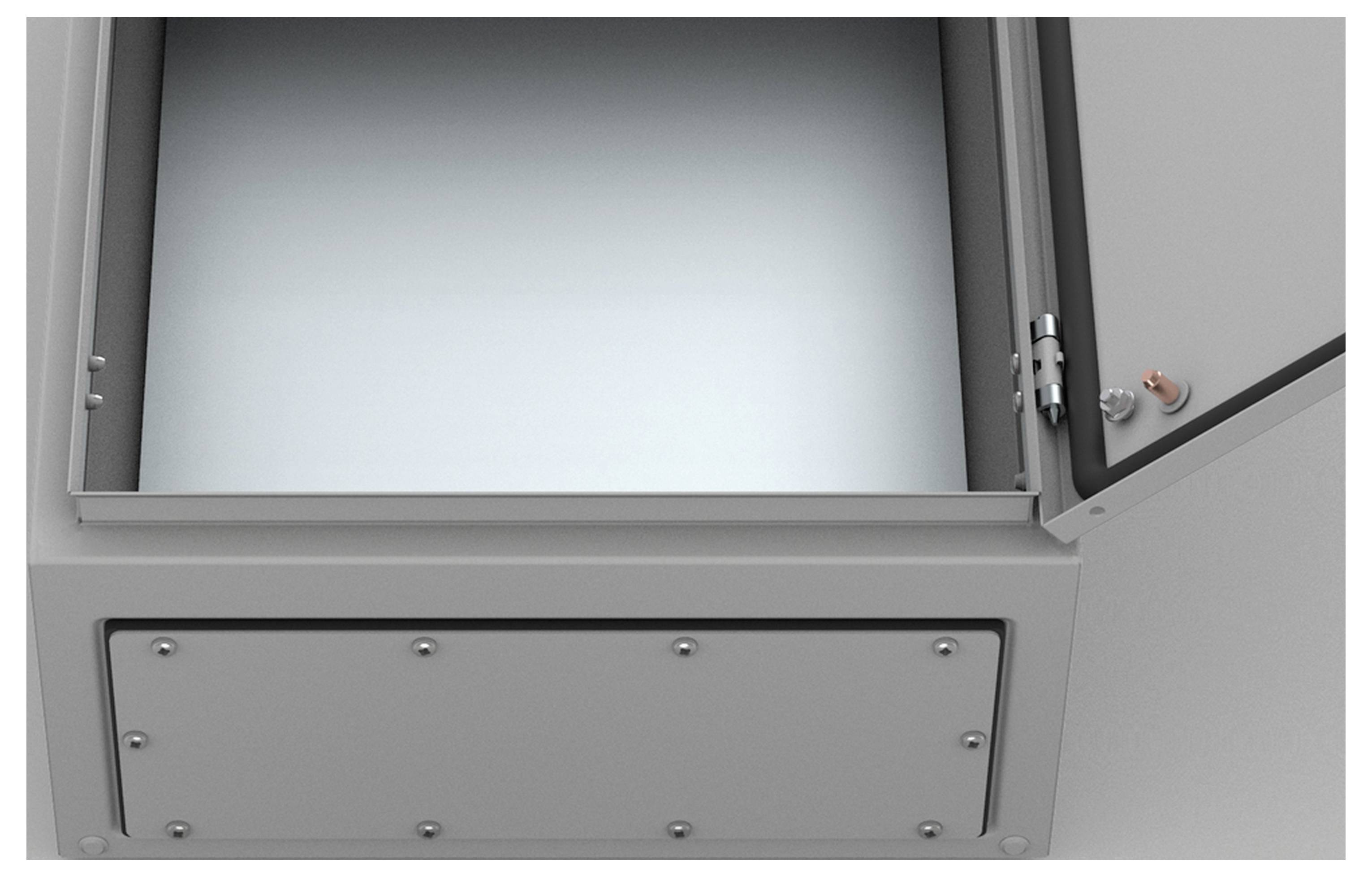 nVent HOFFMAN AF03R5 AF03R5 Flanschplatte (B x H) 442 mm x 96 mm Stahl 1 St.