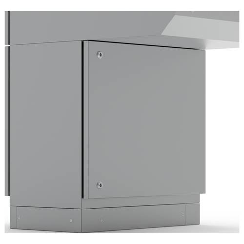 Thumbnail - nVent HOFFMAN MSNS1124 19 Zoll Netzwerkschrank-Sockel Edelstahl