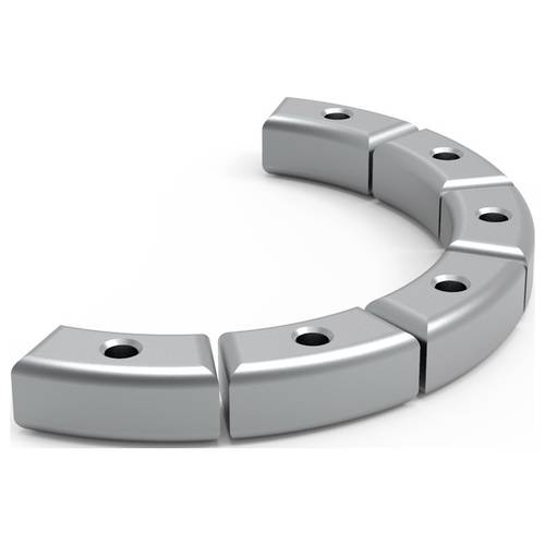 nVent HOFFMAN S1MRL S1MRL Sockel Aluminium 1 St.