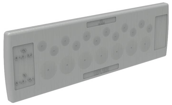 nVent HOFFMAN CEPL5024 Kabeleinführung Kunststoff Messing 10 St.