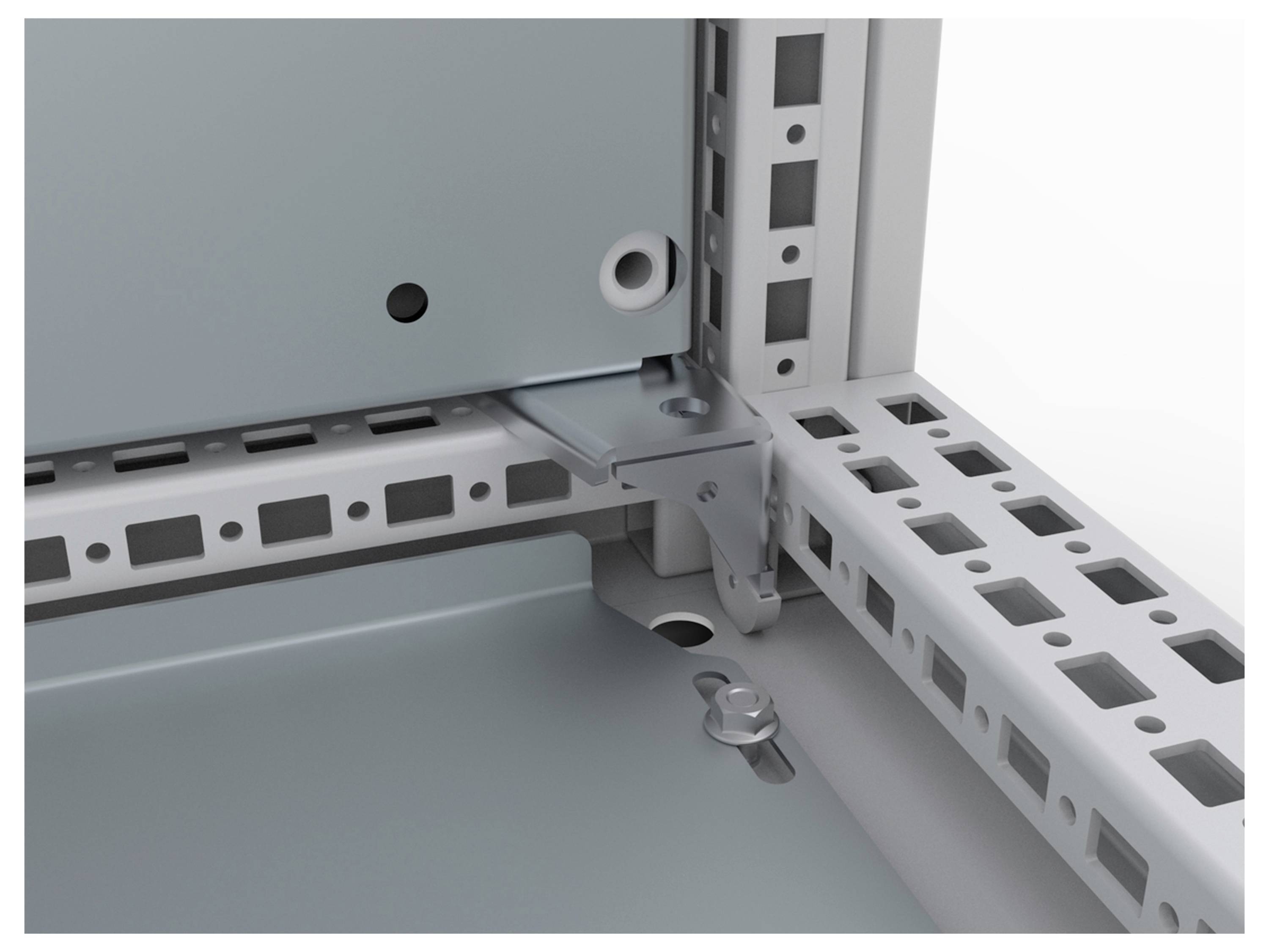 nVent HOFFMAN MPA06 (VE6) Montageplatte (B x H x T) 84 x 91 x 58 mm Stahl 6 St.