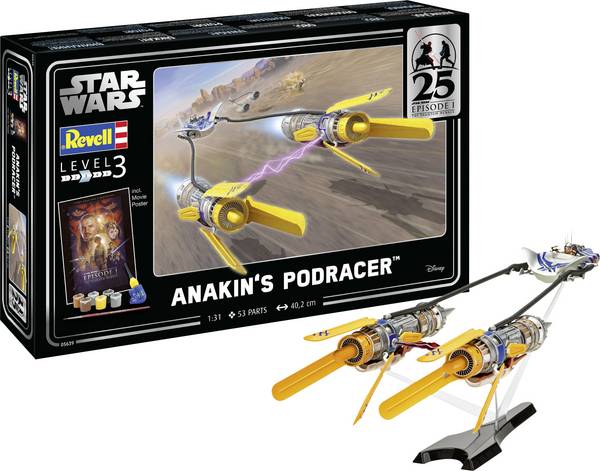 Revell 05639 Anakin's Podracer: EP1 25th Anniv. Science Fiction Bausatz 1:30