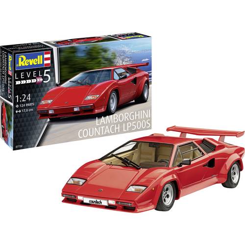 Thumbnail - Revell 07730 Lamborghini Countach LP500S Automodell Bausatz 1:24