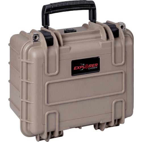 Thumbnail - Explorer Cases Outdoor Koffer 2717HL.D desert tan with pick & pluck foam (B x H x T) 28 x 20 x 17 cm Sand 2717HL.D