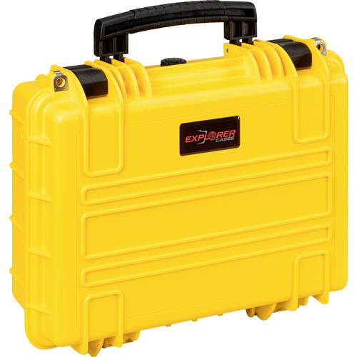 Explorer Cases Outdoor Koffer 3815HL.Y yellow with pick & pluck foam (B x H x T) 38 x 27 x 16 cm Gelb 3815HL.Y