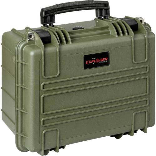 Explorer Cases Outdoor Koffer 3823HL.G E green empty (B x H x T) 38 x 27 x 23 cm Olivgrün 3823HL.G E