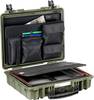 Explorer Cases Outdoor Koffer 4412HL.G C green with notebook bag BAG PC-44 (B x H x T) 45 x 35 x 13 cm Olivgrün 4412HL.G C