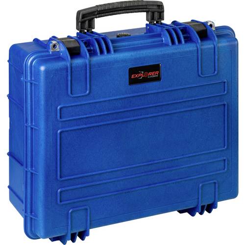 Thumbnail - Explorer Cases Outdoor Koffer 4820HL.N blue navy with pick & pluck foam (B x H x T) 48 x 37 x 21 cm Navy-Blau 4820HL.N