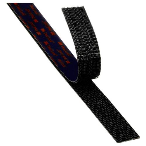 Thumbnail - 3M Dual Lock SJ3550CF Klettband zum Aufkleben Pilzkopf (L x B) 1 m x 19 mm Schwarz Meterware