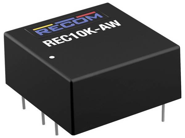 RECOM REC10K-2412SAW/H2 DC/DC-Wandler, Print 24 V 12 V 0.833 A 10 W Anzahl Ausgänge: 1 x Inhalt 1 St.