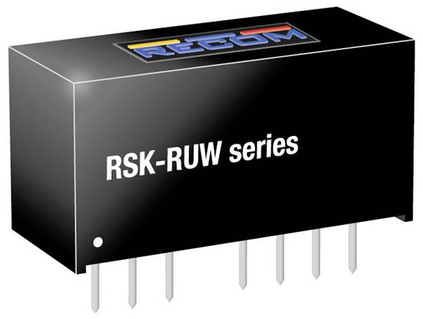 RECOM RSK-2412SRUW/H3/ADJ DC/DC-Wandler, Print 24 V 12 V 0.167 A 2 W Anzahl Ausgänge: 1 x Inhalt 1 St.