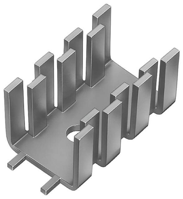 Fischer Elektronik FK 235 MI L 1 FK 235 MI L 1 Fingerkühlkörper 16 K/W (L x B x H) 32 x 18.5 x 15 mm TO-220