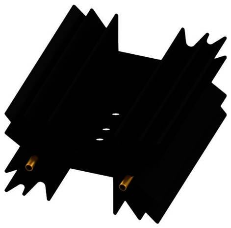 Fischer Elektronik SK 129 50,8 STS SK 129 50,8 STS Strangkühlkörper 8.2 K/W (L x B x H) 25.4 x 45 x 12.7 mm TO-220, TO-3