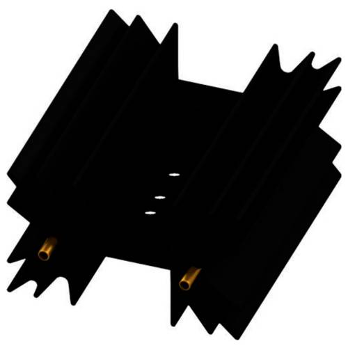 Fischer Elektronik SK 129 50,8 STS SK 129 50,8 STS Strangkühlkörper 8.2 K/W (L x B x H) 25.4 x 45 x 12.7 mm TO-220, TO-3