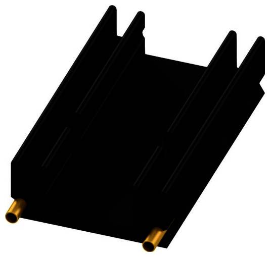 Fischer Elektronik SK 145 50 STC SK 145 50 STC Strangkühlkörper 10 K/W (L x B x H) 50 x 29 x 12 mm TO-218, TO-220, TO-24...