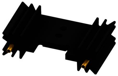 Fischer Elektronik SK 409 25,4 STS SK 409 25,4 STS Strangkühlkörper 6.5 K/W (L x B x H) 38.1 x 42 x 25 mm SOT-32, TO-3, ...