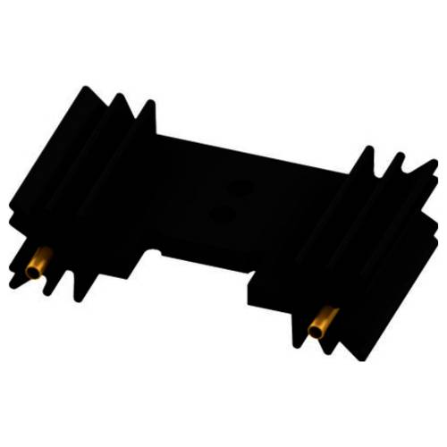 Fischer Elektronik SK 409 25,4 STS SK 409 25,4 STS Strangkühlkörper 6.5 K/W (L x B x H) 38.1 x 42 x 25 mm SOT-32, TO-3, ...